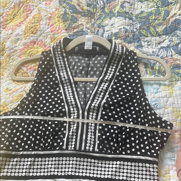 EUC Black and White Petite Dress - Picture 3 of 5
